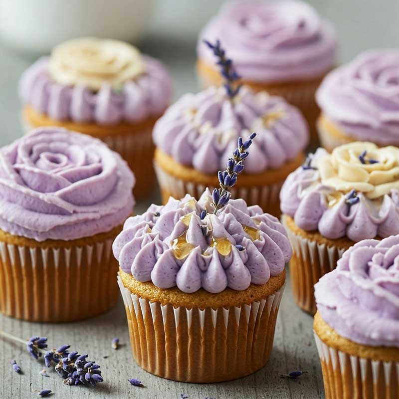 levendulás muffin